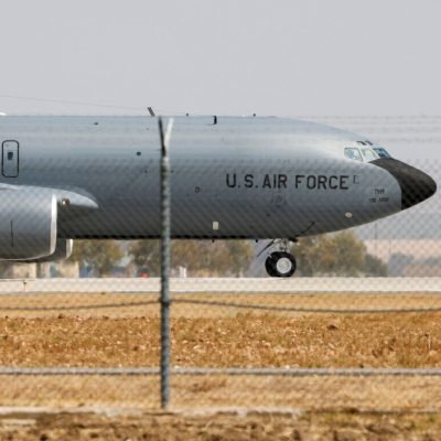 All six crew members killed in US refuelling plane crash in Iraq
